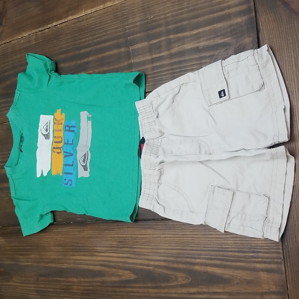 Quiksilver Matching Short And Shirt Set 18m